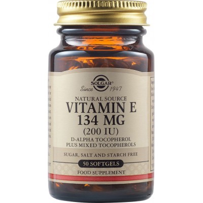 Solgar Vitamin E 200 IU 50softgels