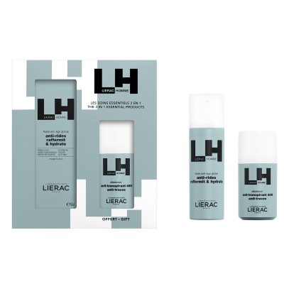 Lierac Homme Κρέμα Αντιγηραντικής Δράσης 50ml & Αποσμητικό 48h διάρκειας 50ml