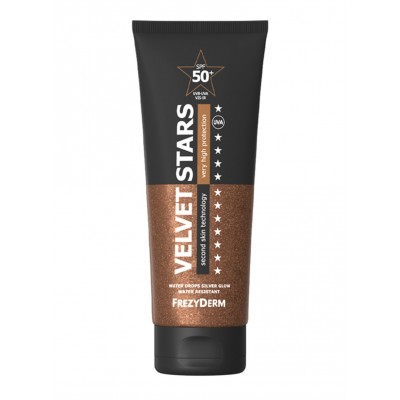 Frezyderm Velvet Stars SPF50 Αντηλιακό Βελούδινης Υφής με Λάμψη 175ml